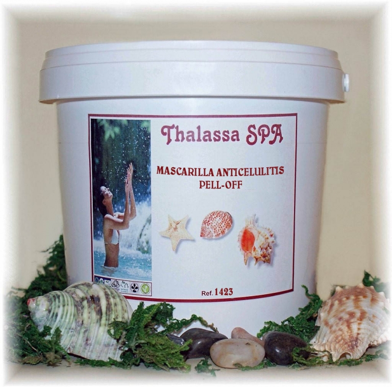 Mascarillas Peel Off MASCARILLA ANTICELULITIS ,ALGAS ,CAFEINA,AE.  1600 gr.